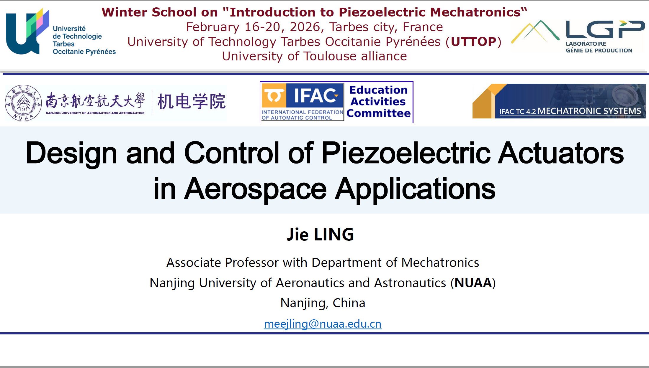 Winter School 2026 Talk